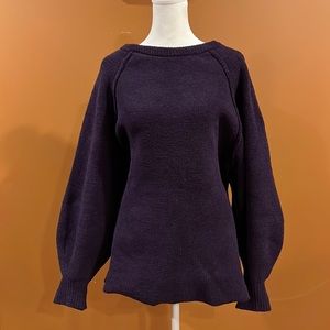 FREE PEOPLE PURPLE BELL SLEEVE TUNIC SIZE M